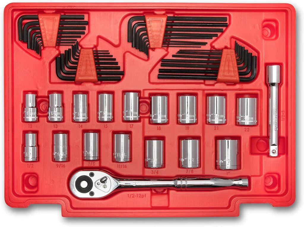 Crescent 180 Piece Professional Tool Set in Tool Storage Case - CTK180