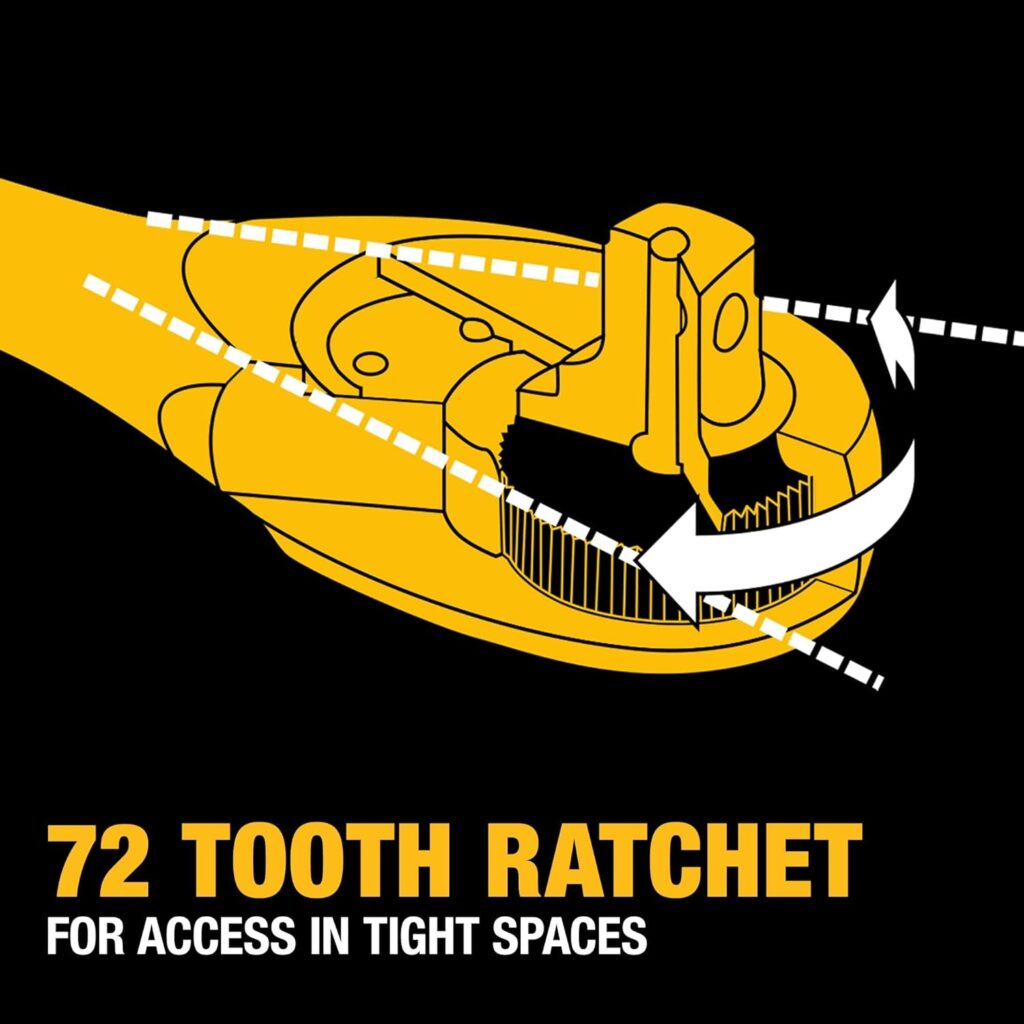 DEWALT Mechanics Tool Set, 1/4, 3/8, 1/2 Drive Tools and Combo Wrenches, 341 Piece (DWMT45341)