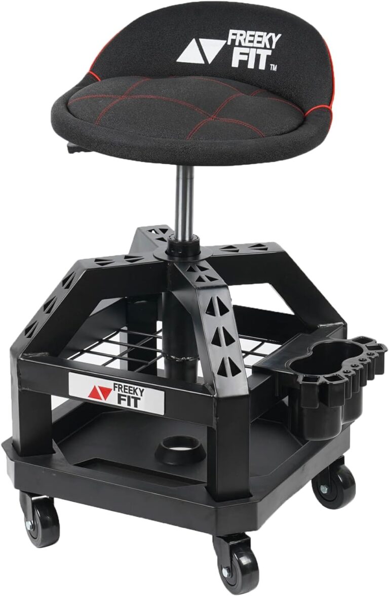 FreekyFit Rolling Shop Stool Review