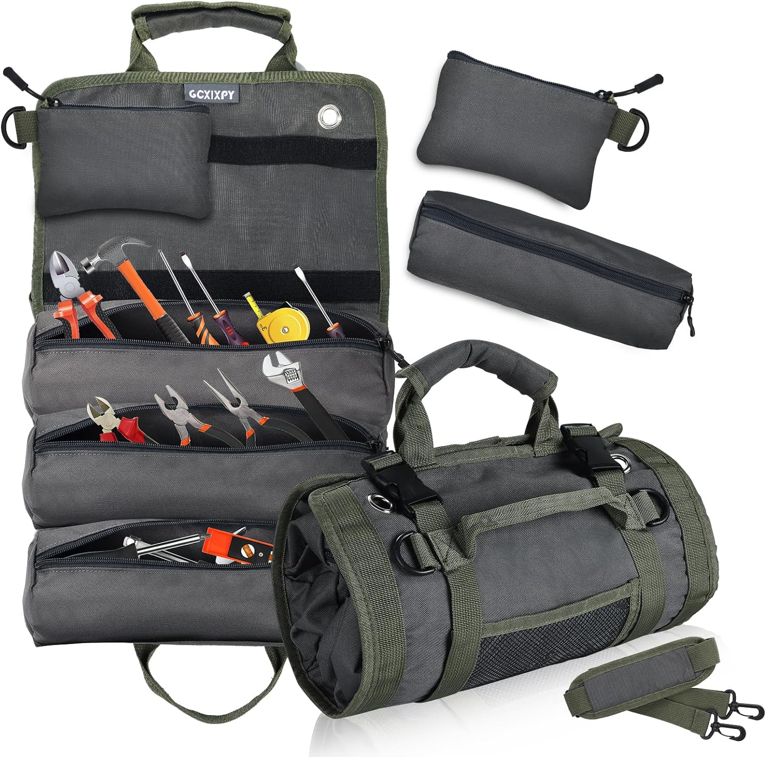 GCXIXPY Roll Up Tool Bag Organizer and Storage Review - Best Tool Reviews