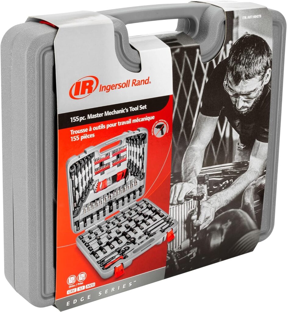 Ingersoll Rand Hand Tools 155 Piece Master Mechanics Tool Set - 240352