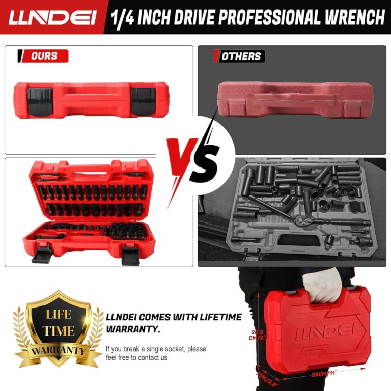 LLNDEI 1/4 inch Drive Impact Socket Set Review