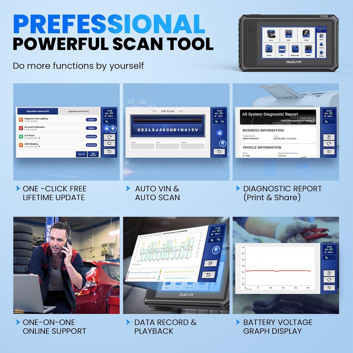 MUCAR VO6 Scanner Review Best Tool Reviews