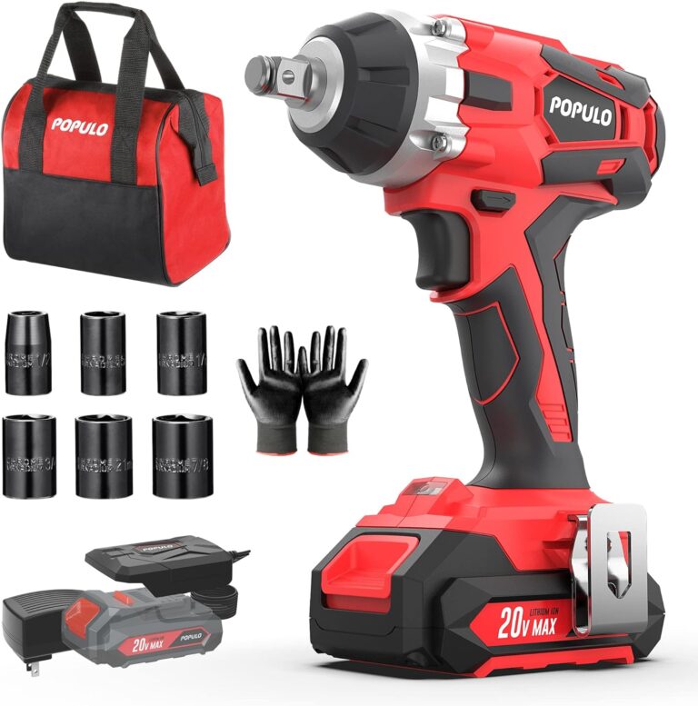 Populo 20V Cordless Impact Wrench Review