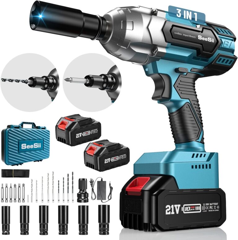 SeeSii Brushless Power Impact Wrench Review