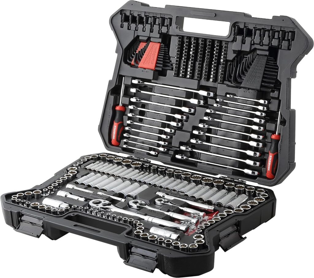 STARWORK TRUE MECHANIC™ 303-Piece Mechanics Tool Set, Professional, SAE/Metric