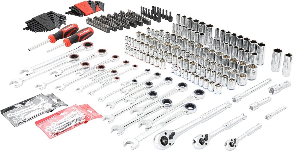 STARWORK TRUE MECHANIC™ 303-Piece Mechanics Tool Set, Professional, SAE/Metric