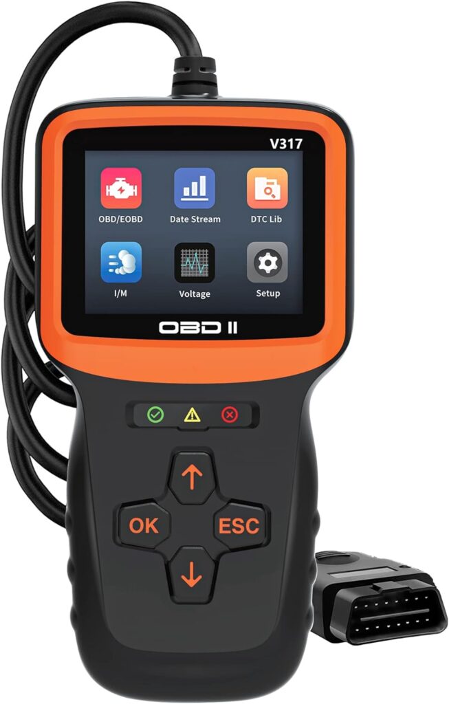 Zmoon OBD2 Scanner Diagnostic Tool, Vehicle Check Engine Code Readers with Reset  I/M Readiness  More, Car OBDII/EOBD Diagnostic Scan Tool for All Vehicles After 1996